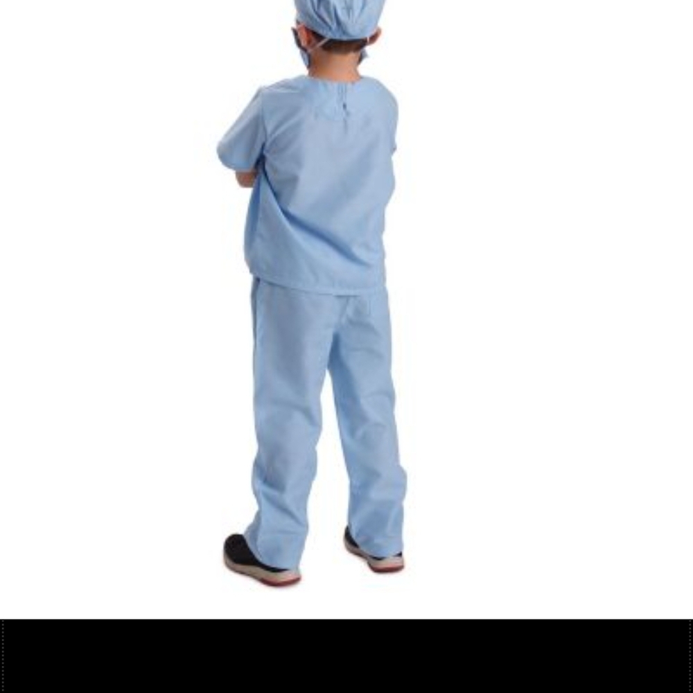 Light Blue Kids' Scrub Set - Picture 3 of 4